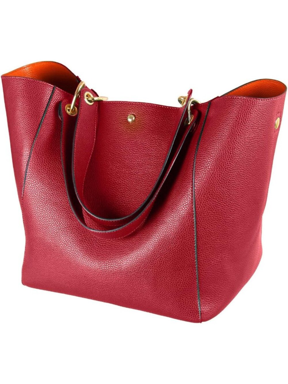 Spacious Women's Work Tote Bag | Stylish Big Bucket Handbag for Everyday Use